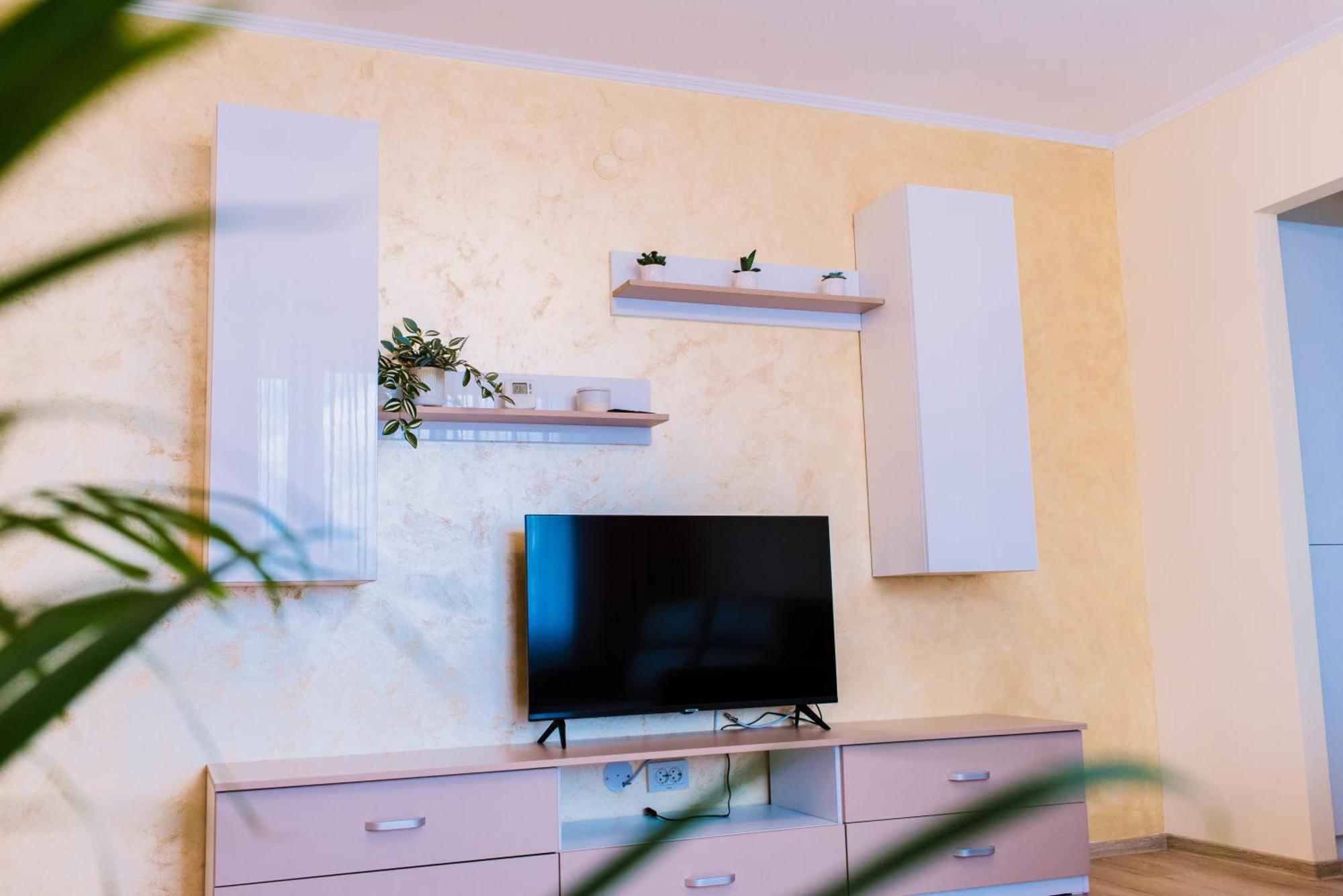 Central White Apartment Satu Mare Bagian luar foto